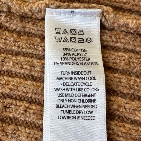 Christian Siriano Tan Women's Cardigan Size M - Picture 5 of 9